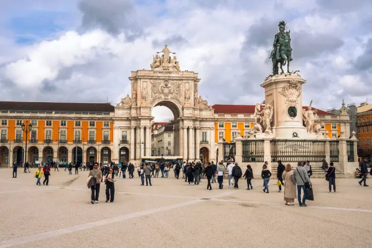 Praça do Comércio em Lisboa